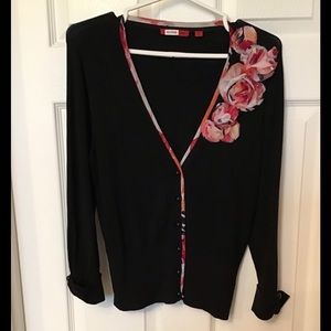 Red dressy little cardigan